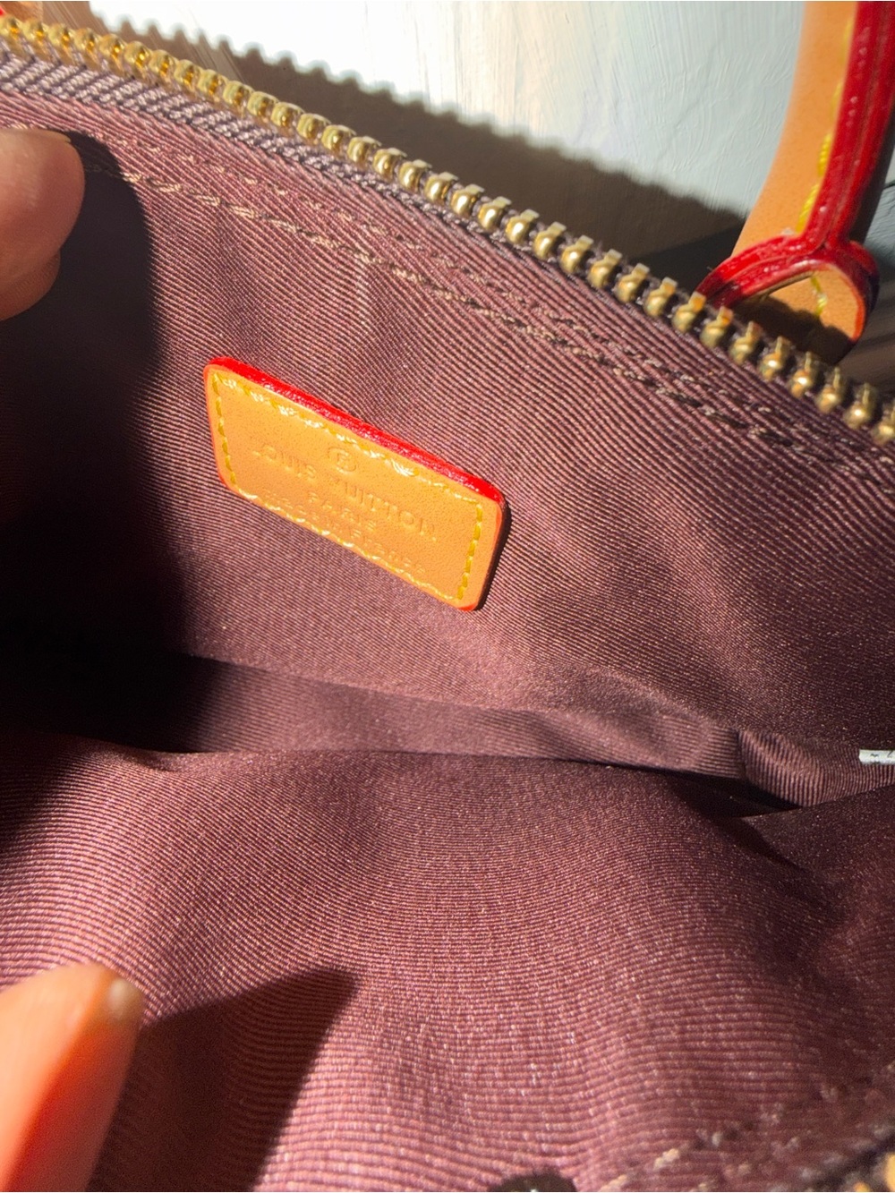 Brown Monogram crossbody bag - Picture 11 of 15